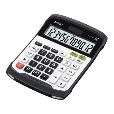 Stalinis skaičiuotuvas CASIO WD-320MT, 144.5 x 194.5 x 35.6 mm, plaunama klaviatūra Stalinis skaičiuotuvas CASIO WD-320MT, 144.5 x 194.5 x 35.6 mm, plaunama klaviatūra