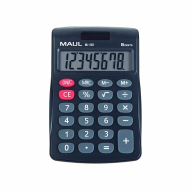 Stalinis skaičiuotuvas MJ 450, junior, 8 skaitmenys Stalinis skaičiuotuvas MJ 450, junior, 8 skaitmenys