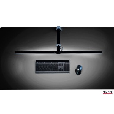 Stalinis šviestuvas SUN-FLEX®SCREENLITE, ekranui apšviesti, juodas Stalinis šviestuvas SUN-FLEX®SCREENLITE, ekranui apšviesti, juodas