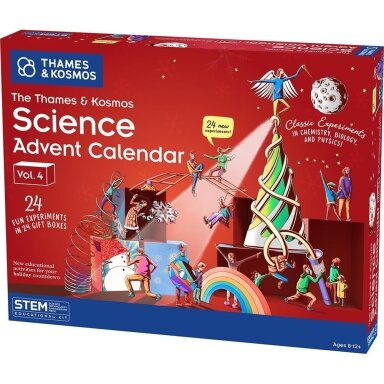 STEM mokslinis rinkinys ADVENTO KALENDORIUS, 4 dalis STEM mokslinis rinkinys ADVENTO KALENDORIUS, 4 dalis