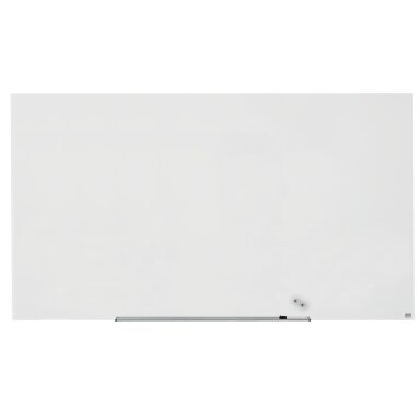 Stiklinė magnetinė lenta NOBO Impression Pro, plačiaekranė 85", 188x106cm, baltos sp.