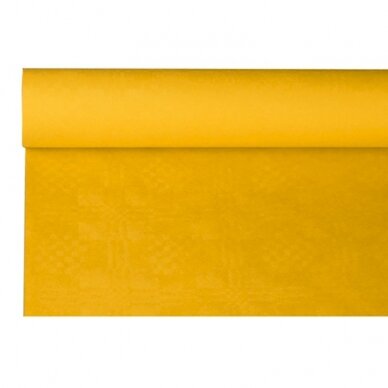 Staltiesė PAP STAR, popierinė, 8 x 1,2 m, geltona sp.
