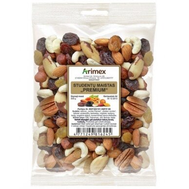 Studentų maistas ARIMEX, Premium, 500 g 1
