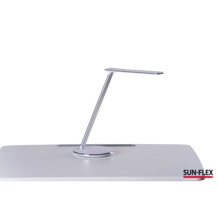 Stalinis šviestuvas SUN-FLEX®QLITE™ su belaidžiu integruotu telefono įkrovikliu, baltas Stalinis šviestuvas SUN-FLEX®QLITE™ su belaidžiu integruotu telefono įkrovikliu, baltas