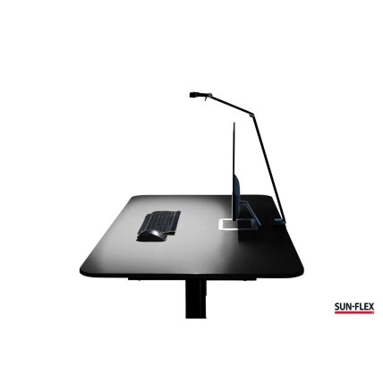 Stalinis šviestuvas SUN-FLEX®SCREENLITE, ekranui apšviesti, juodas 3 Stalinis šviestuvas SUN-FLEX®SCREENLITE, ekranui apšviesti, juodas 3