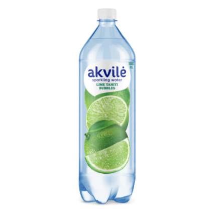 Stalo vanduo AKVILĖ "Žalioji Tahiti citrina" (laimo skonis) 1,5 L Stalo vanduo AKVILĖ "Žalioji Tahiti citrina" (laimo skonis) 1,5 L