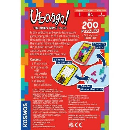 Stalo žaidimas „Ubongo: The Brain to Go“ 1