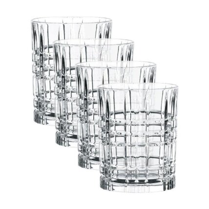 Stiklinė Nachtmann SQUARE Whisky, krištolas, 345 ml, D 8,2 cm, H 10,2 cm, 4 vnt, 101050 Stiklinė Nachtmann SQUARE Whisky, krištolas, 345 ml, D 8,2 cm, H 10,2 cm, 4 vnt, 101050