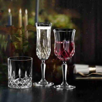 Stiklinė Opera, krištolas, 290 ml, D 8,2 cm, H 9,4 cm, 6 vnt 1
