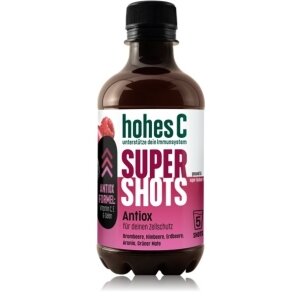 Sultys HOHES C SHOT ANTIOX, įvairių vaisių, su vitaminu E ir selenu, 0,33l, vnt, D Sultys HOHES C SHOT ANTIOX, įvairių vaisių, su vitaminu E ir selenu, 0,33l, vnt, D
