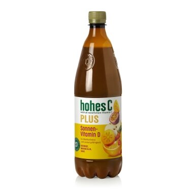 Sultys HOHES C, apelsinų, pasiflorų, 100%, su vitaminais, 1l Sultys HOHES C, apelsinų, pasiflorų, 100%, su vitaminais, 1l