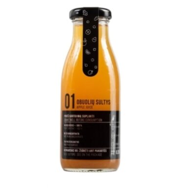Sultys obuolių, ne iš koncentrato 0,25l Sultys obuolių, ne iš koncentrato 0,25l