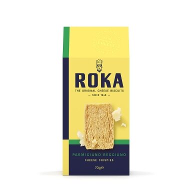 Sūrio trapučiai ROKA Parmigiano Reggiano, 70 g Sūrio trapučiai ROKA Parmigiano Reggiano, 70 g
