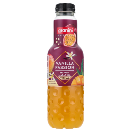 Sulčių gėrimas GRANINI SENSATION VANILLA PASSION Įvairių vaisių skonio 30% - 0,75 l Sulčių gėrimas GRANINI SENSATION VANILLA PASSION Įvairių vaisių skonio 30% - 0,75 l