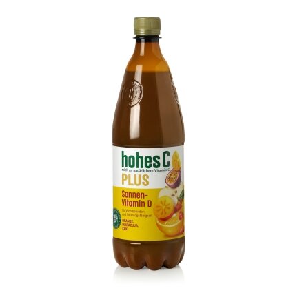 Sultys HOHES C, apelsinų, pasiflorų, 100%, su vitaminais, 1l Sultys HOHES C, apelsinų, pasiflorų, 100%, su vitaminais, 1l