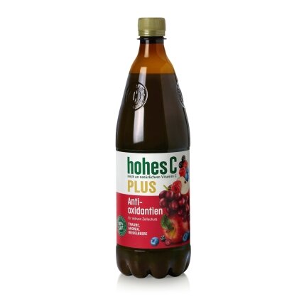 Sultys HOHES C, vynuogių, aronijų, mėlynių, 100%, su antioksidantais, 1l Sultys HOHES C, vynuogių, aronijų, mėlynių, 100%, su antioksidantais, 1l
