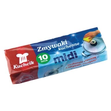 Šveitimo kempinė KUCHCIK Midi, 80 x 50 x 25 mm, 10 vnt./pak. Šveitimo kempinė KUCHCIK Midi, 80 x 50 x 25 mm, 10 vnt./pak.