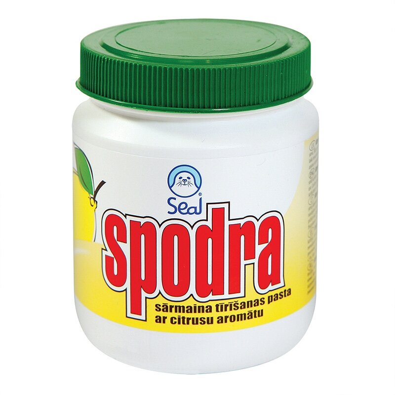 Šveičiamoji pasta SPODRA, 350 g, citrinų kvapo Šveičiamoji pasta SPODRA, 350 g, citrinų kvapo