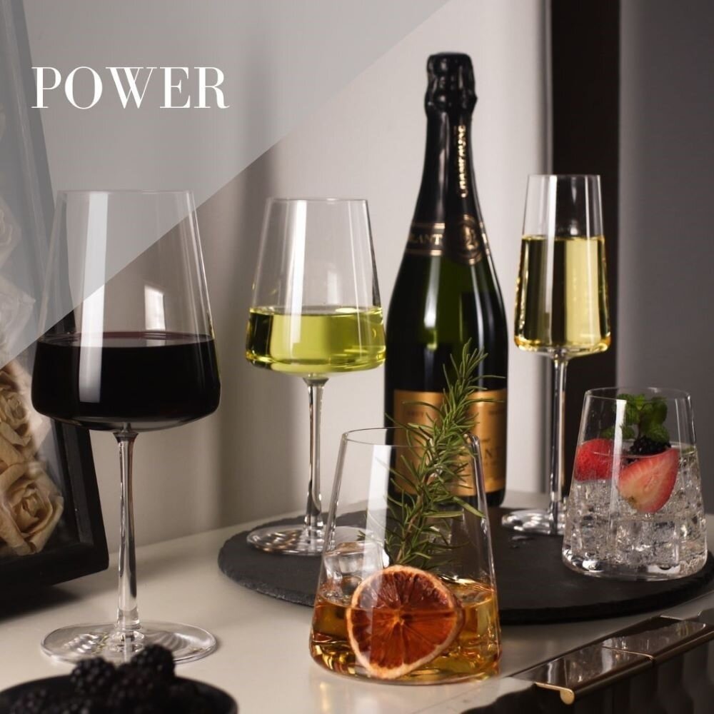 Taurė POWER,  be kojelės, krištolo stiklas, 380 ml, D 8,6 cm, H 10,1 cm, 6 vnt 2