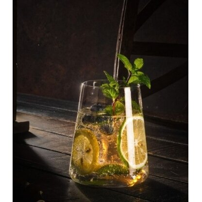 Taurė POWER,  be kojelės, krištolo stiklas, 380 ml, D 8,6 cm, H 10,1 cm, 6 vnt 1