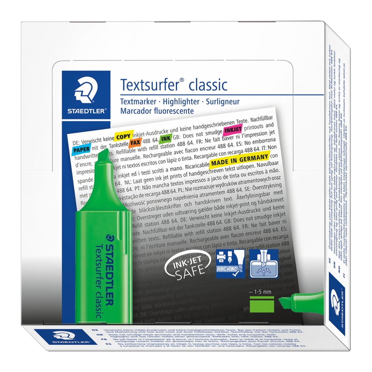 Teksto žymeklis STAEDTLER TEXTSURFER 364 18 Teksto žymeklis STAEDTLER TEXTSURFER 364 18