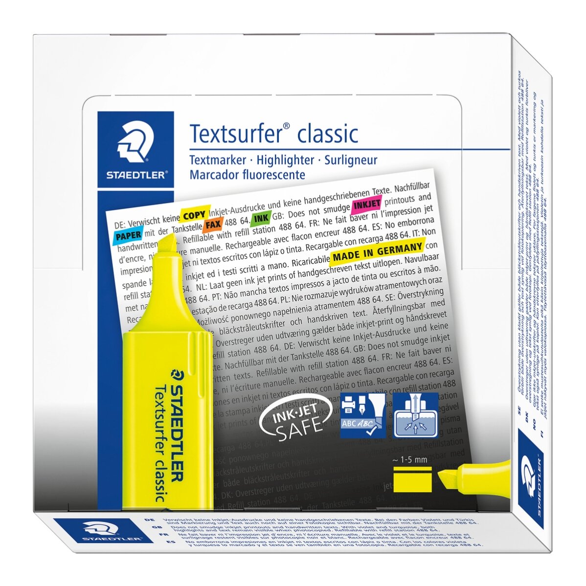 Teksto žymeklis STAEDTLER TEXTSURFER 364 2 Teksto žymeklis STAEDTLER TEXTSURFER 364 2