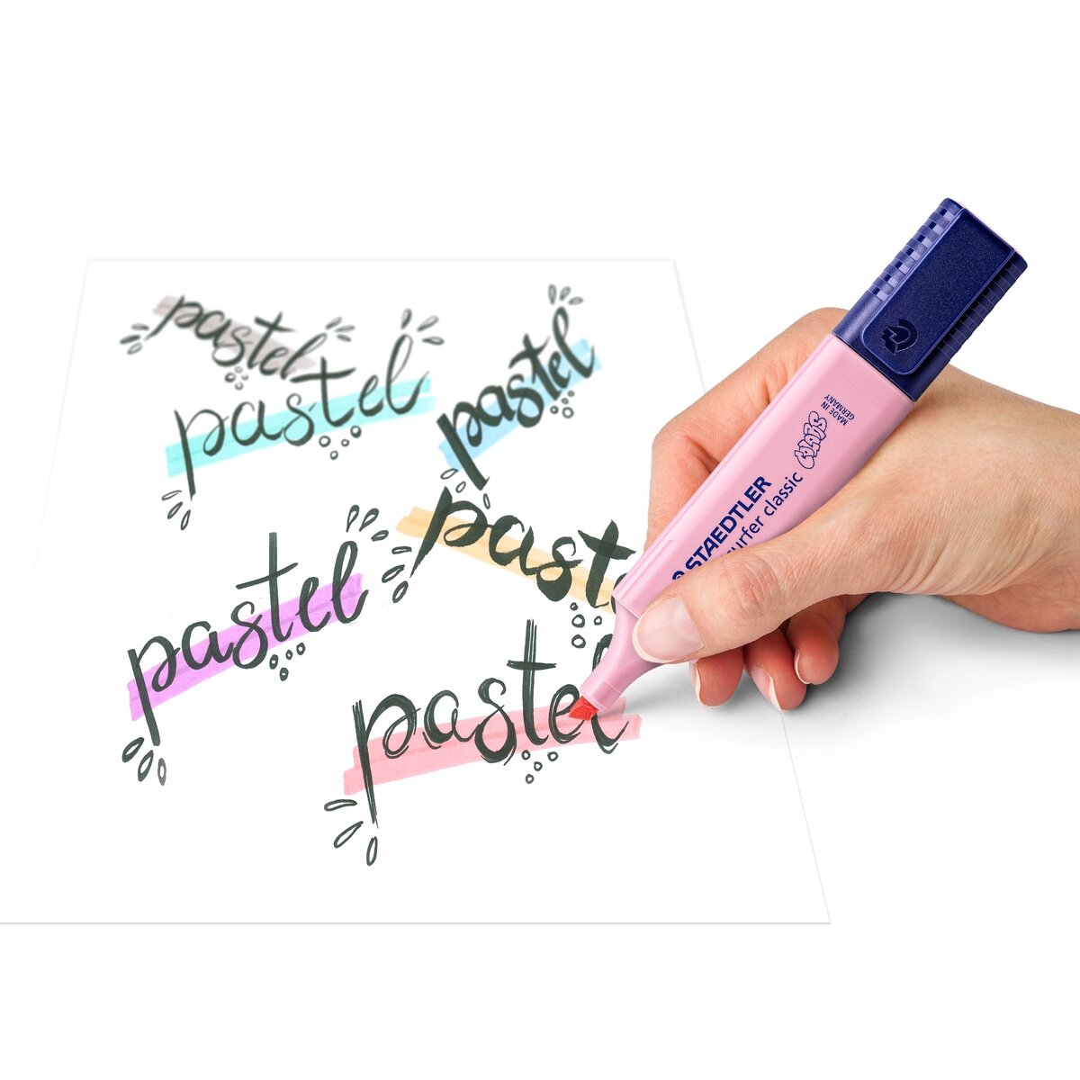 Teksto žymeklių rinkinys STAEDTLER Textsurfer 364C, 4 spalvos 1 Teksto žymeklių rinkinys STAEDTLER Textsurfer 364C, 4 spalvos 1