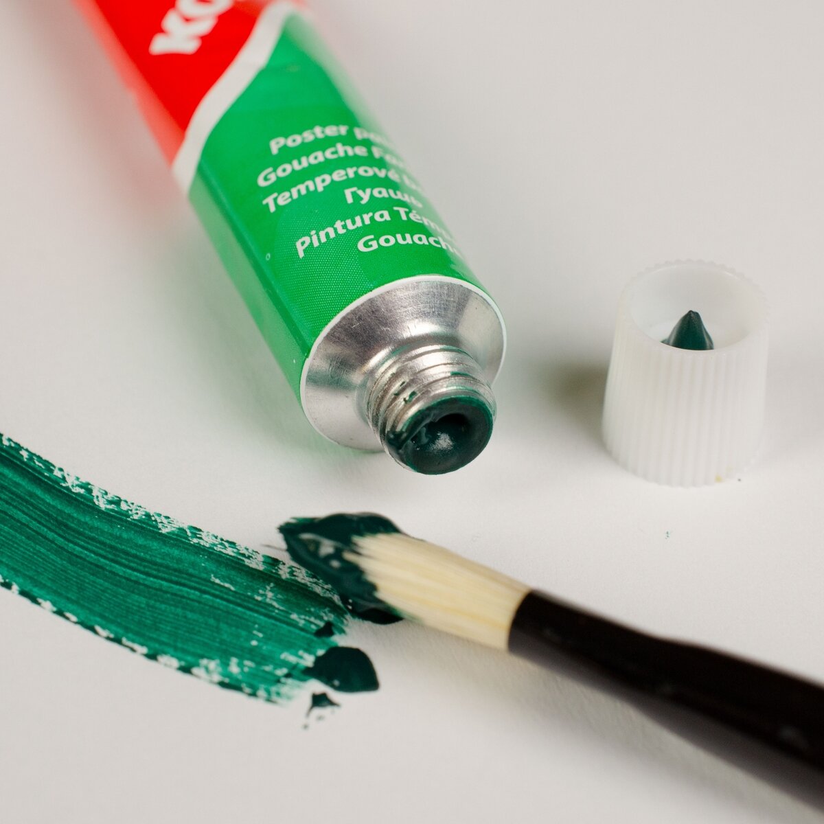 Tempera dažai KORES, 12 ml tubelėse, 12 spalvų rinkinys 3 Tempera dažai KORES, 12 ml tubelėse, 12 spalvų rinkinys 3