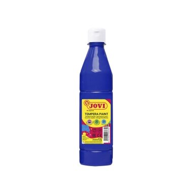 Tempera dažai buteliuke JOVI, 500 ml, tamsiai mėlyna sp. Tempera dažai buteliuke JOVI, 500 ml, tamsiai mėlyna sp.