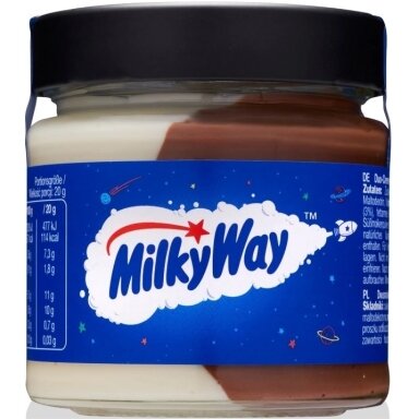 Tepamas kremas MILKY WAY, šokoladinis, 200 g Tepamas kremas MILKY WAY, šokoladinis, 200 g