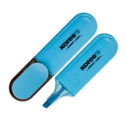 Teksto žymeklis KORES BRIGHT LINER, įvairių spalvų 4 Teksto žymeklis KORES BRIGHT LINER, įvairių spalvų 4