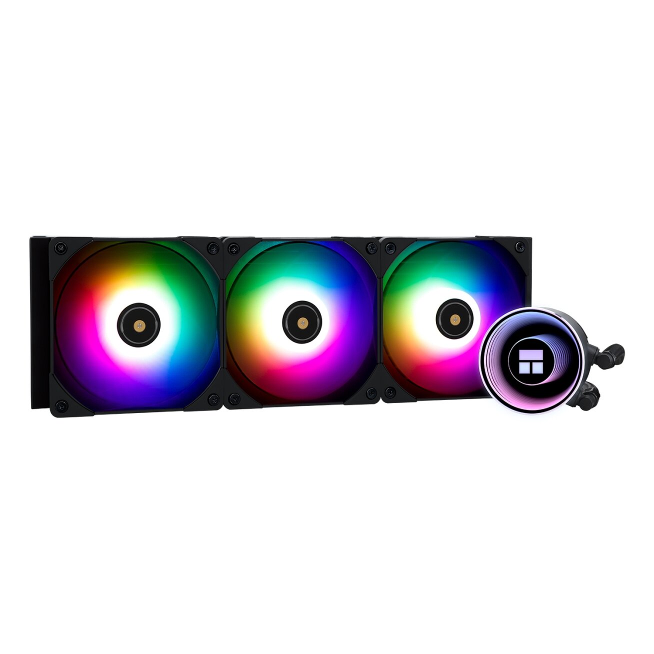 Thermalright Frozen Notte 360 ARGB V2 Black (360mm) (Juodas) AIO Processor Cooler Thermalright Frozen Notte 360 ARGB V2 Black (360mm) (Juodas) AIO Processor Cooler