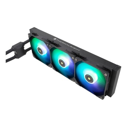 Thermalright Frozen Notte 360 ARGB V2 Black (360mm) (Juodas) AIO Processor Cooler 2 Thermalright Frozen Notte 360 ARGB V2 Black (360mm) (Juodas) AIO Processor Cooler 2