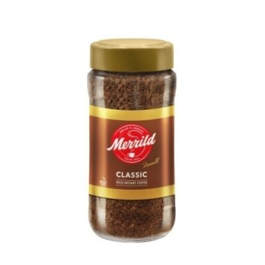 Tirpi granuliuota kava MERRILD Classic, 200 g Tirpi granuliuota kava MERRILD Classic, 200 g