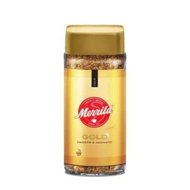 Tirpi granuliuota kava MERRILD Gold Original, 200 g Tirpi granuliuota kava MERRILD Gold Original, 200 g
