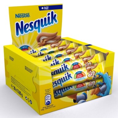 Tirpi kakava NESQUIK, Opti-Start, 28 x 13.5 g Tirpi kakava NESQUIK, Opti-Start, 28 x 13.5 g