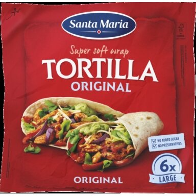 Tortilijos 10" SANTA MARIA, 371 g