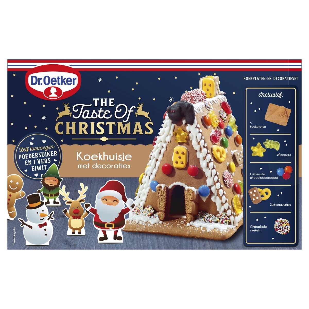 Traškus namelis DR.OETKER, su dekoravimo rinkiniu, 403g