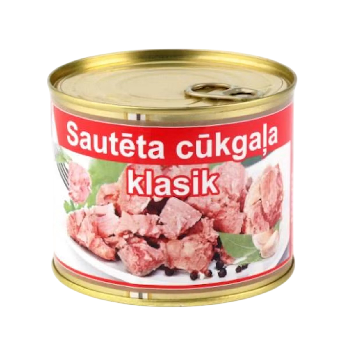 Troškintos kiaulienos konservai, 525 g