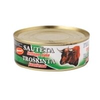 Troškinta jautiena, 240 g Troškinta jautiena, 240 g