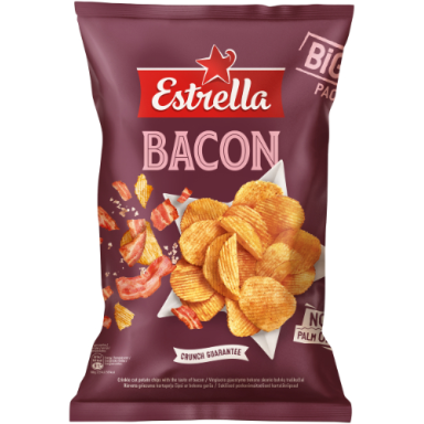 Traškučiai ESTRELLA, šoninės skonio, 180 g