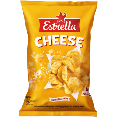 Traškučiai ESTRELLA, sūrio skonio, 130 g