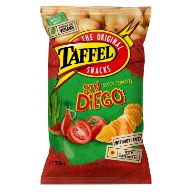 Traškučiai TAFFEL San Diego, 75 g Traškučiai TAFFEL San Diego, 75 g