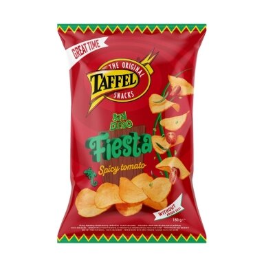Traškučiai TAFFEL San diego fiesta, 180g Traškučiai TAFFEL San diego fiesta, 180g