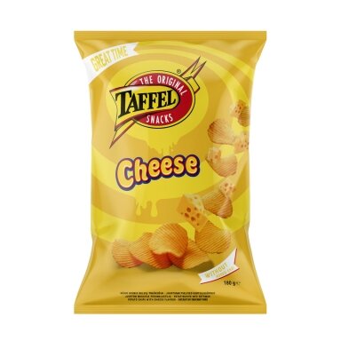 Traškučiai TAFFEL sūrio skonio, 180g Traškučiai TAFFEL sūrio skonio, 180g
