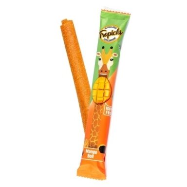 Tropicks Džiovintų mangų lazdelė, 27 g Tropicks Džiovintų mangų lazdelė, 27 g