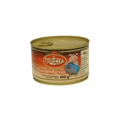 Troškinta kiauliena, 400 g