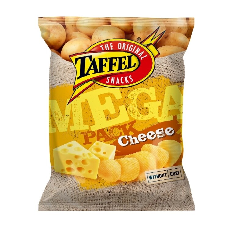 Traškučiai TAFFEL sūrio skonio 250g