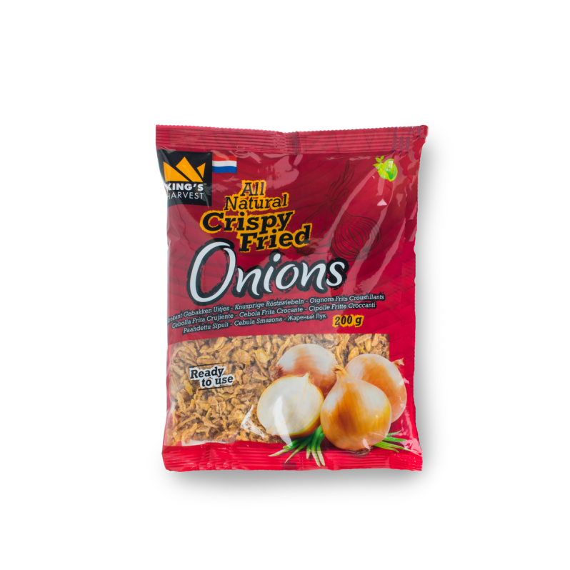 Traškūs, kepti svogūnai, 200 g