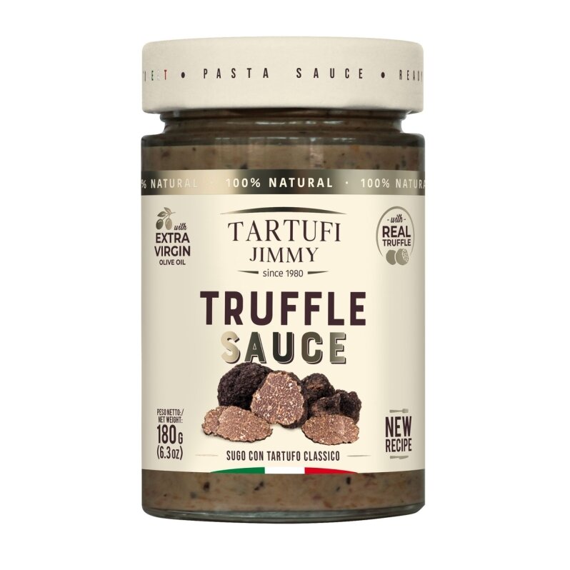 Triufelių padažas TARTUFI JIMMY, paruoštas valgyti, 180 g